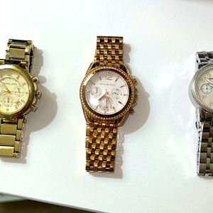 Michael Kors MK5836 Pressley chronograph women's watch, Rose Gold